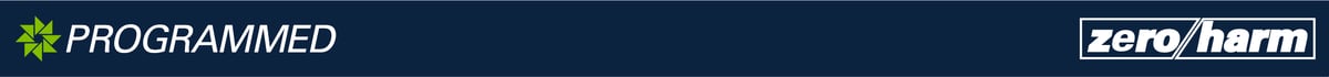 Newsletter Footer Blue